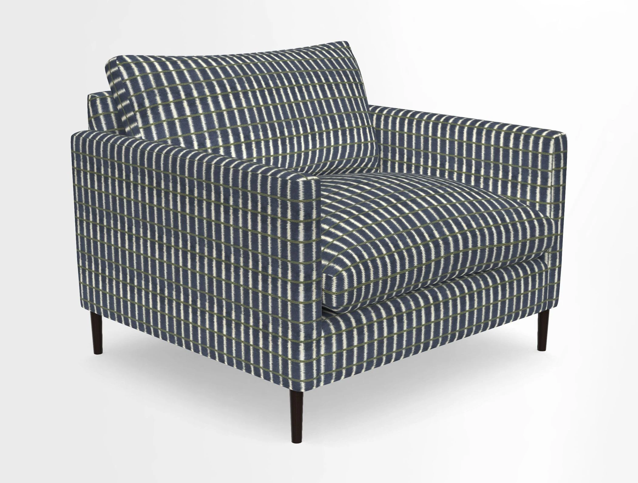 Heyshott Snuggler in Two Tone Plain Biscuit. Loose cover option available