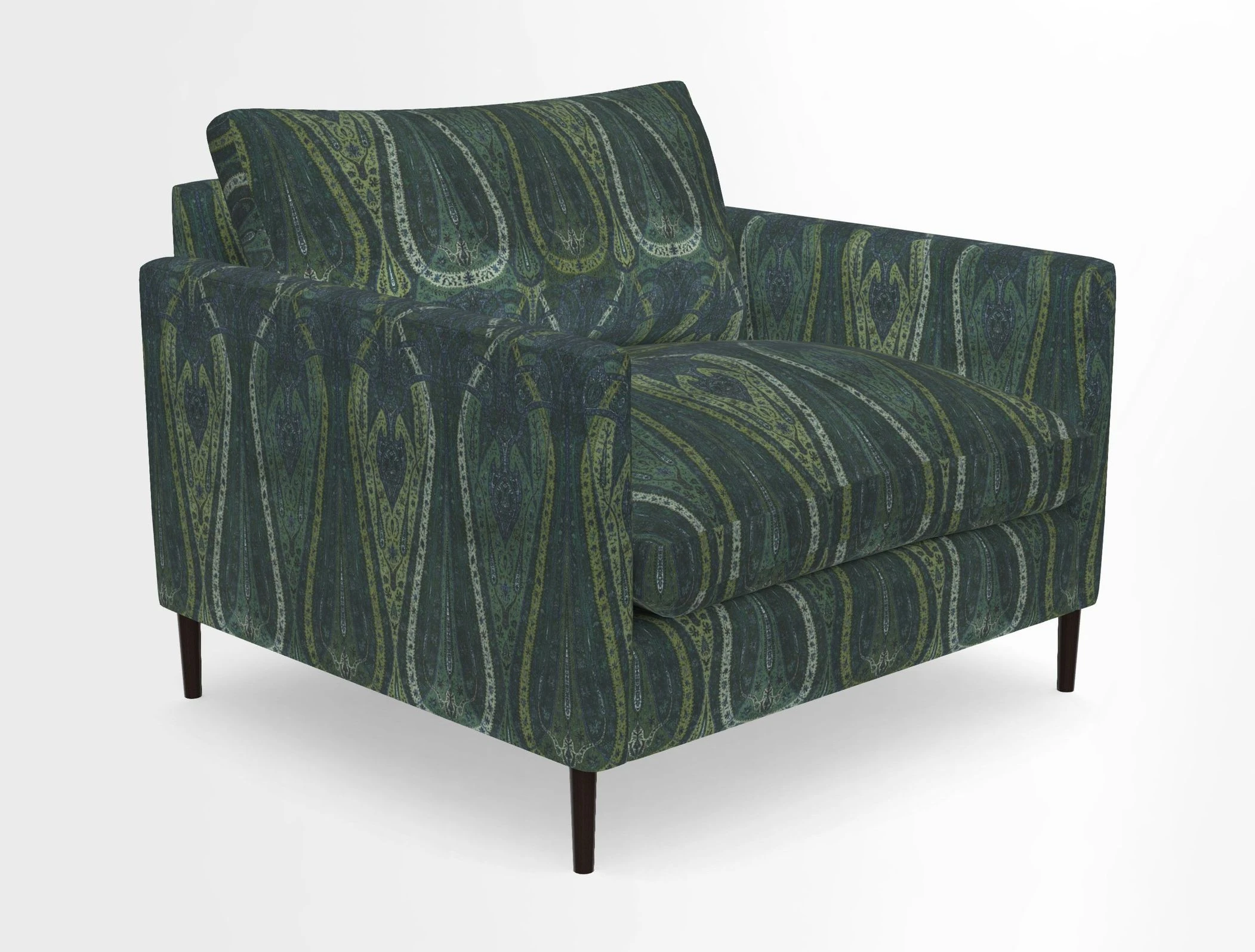 Heyshott Snuggler in Two Tone Plain Biscuit. Loose cover option available
