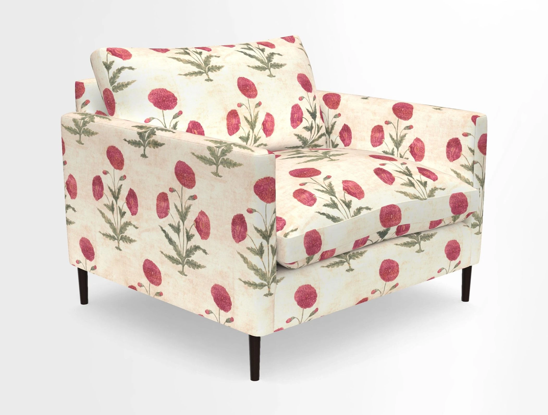 Heyshott Snuggler in Two Tone Plain Biscuit. Loose cover option available