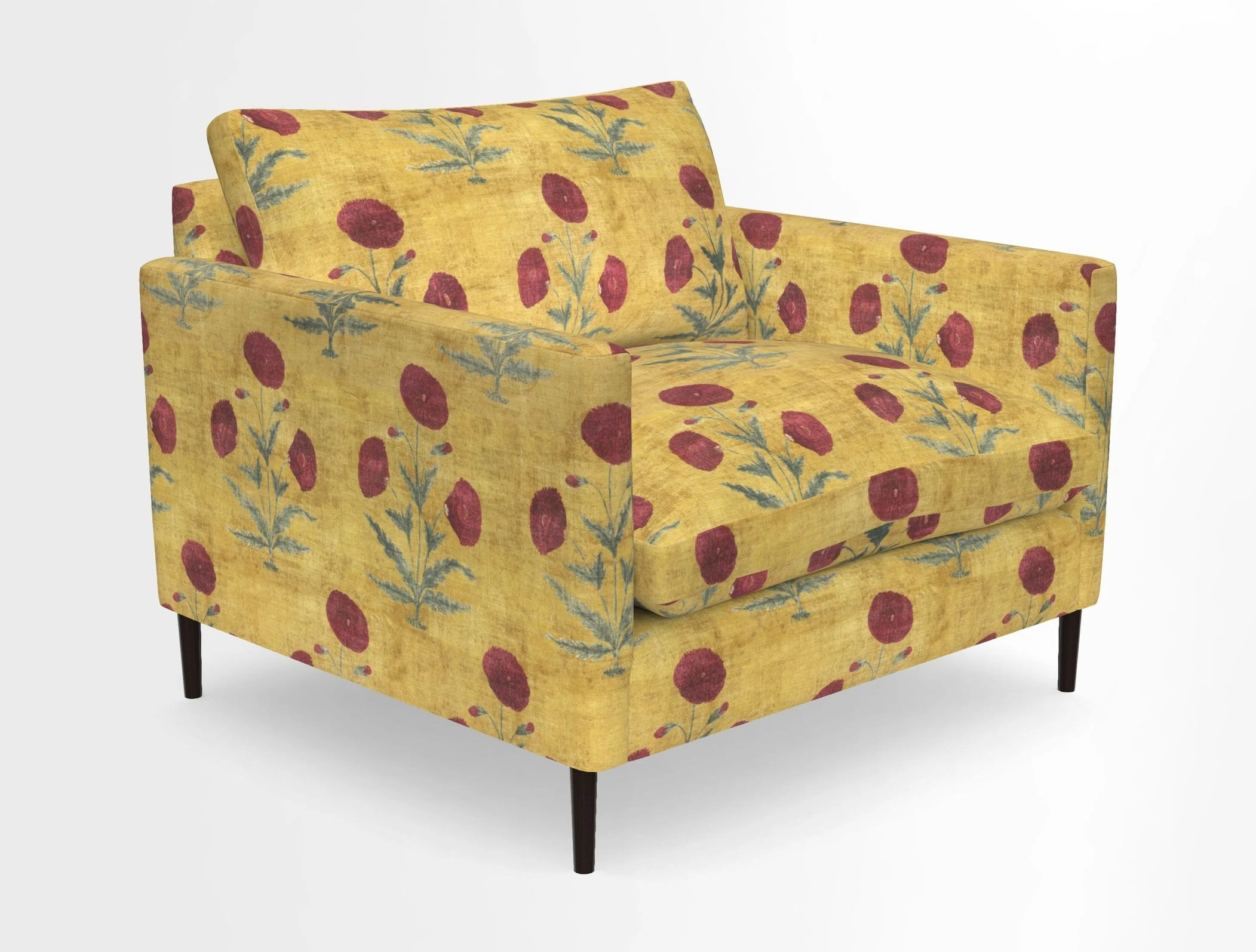 Heyshott Snuggler in Two Tone Plain Biscuit. Loose cover option available