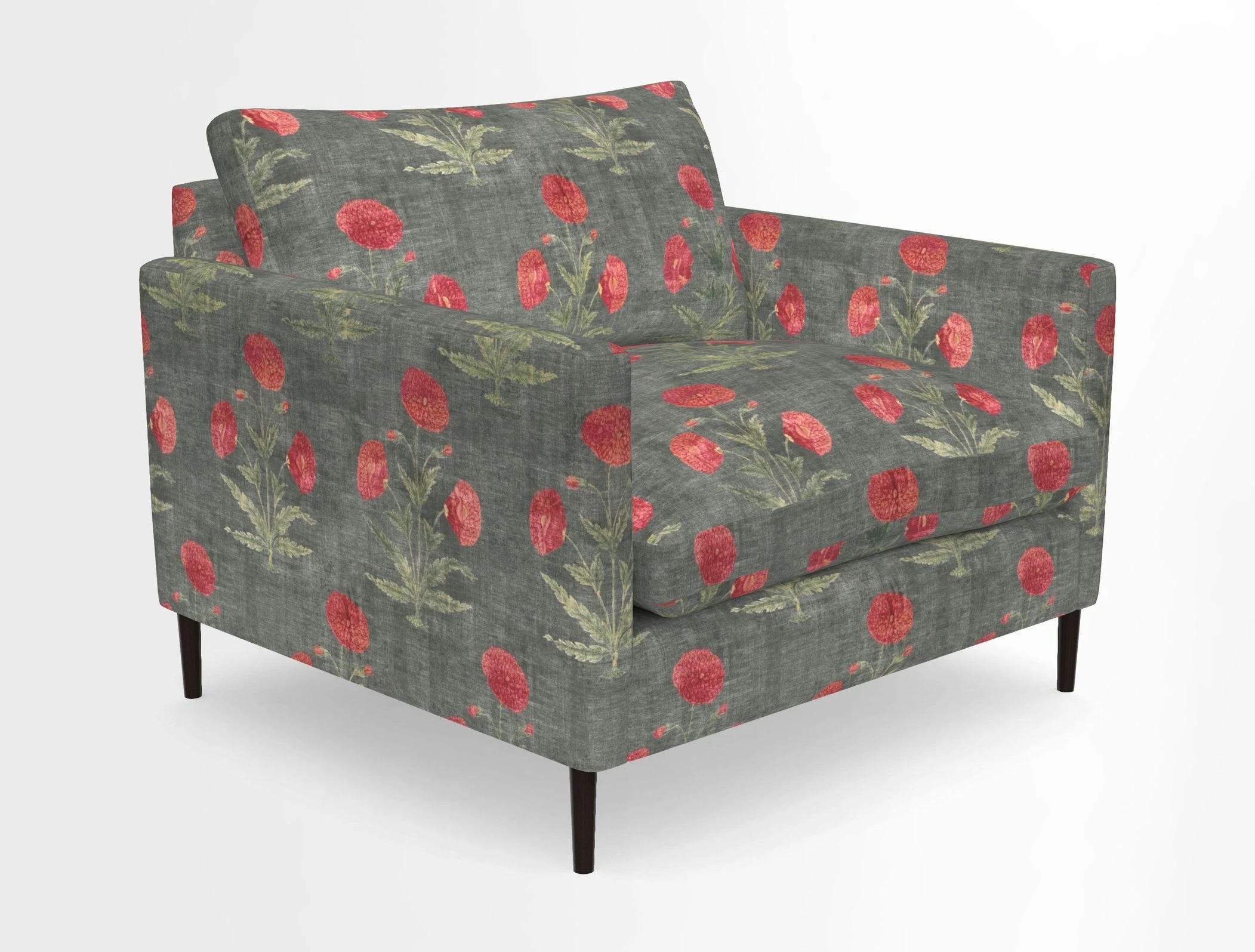 Heyshott Snuggler in Two Tone Plain Biscuit. Loose cover option available