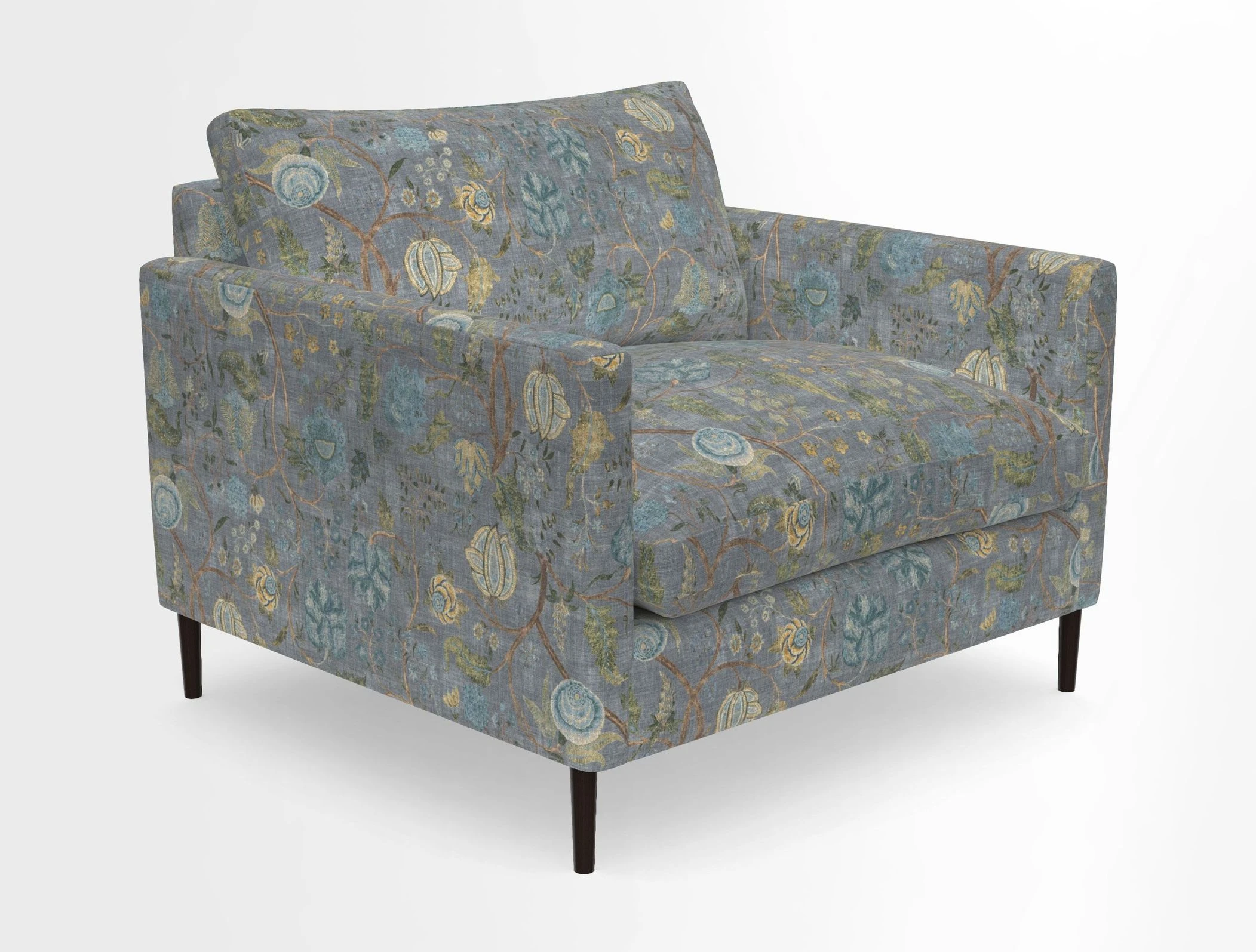 Heyshott Snuggler in Two Tone Plain Biscuit. Loose cover option available