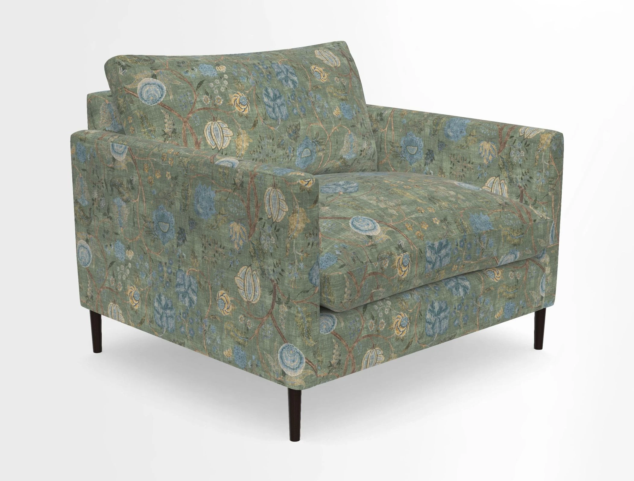 Heyshott Snuggler in Two Tone Plain Biscuit. Loose cover option available