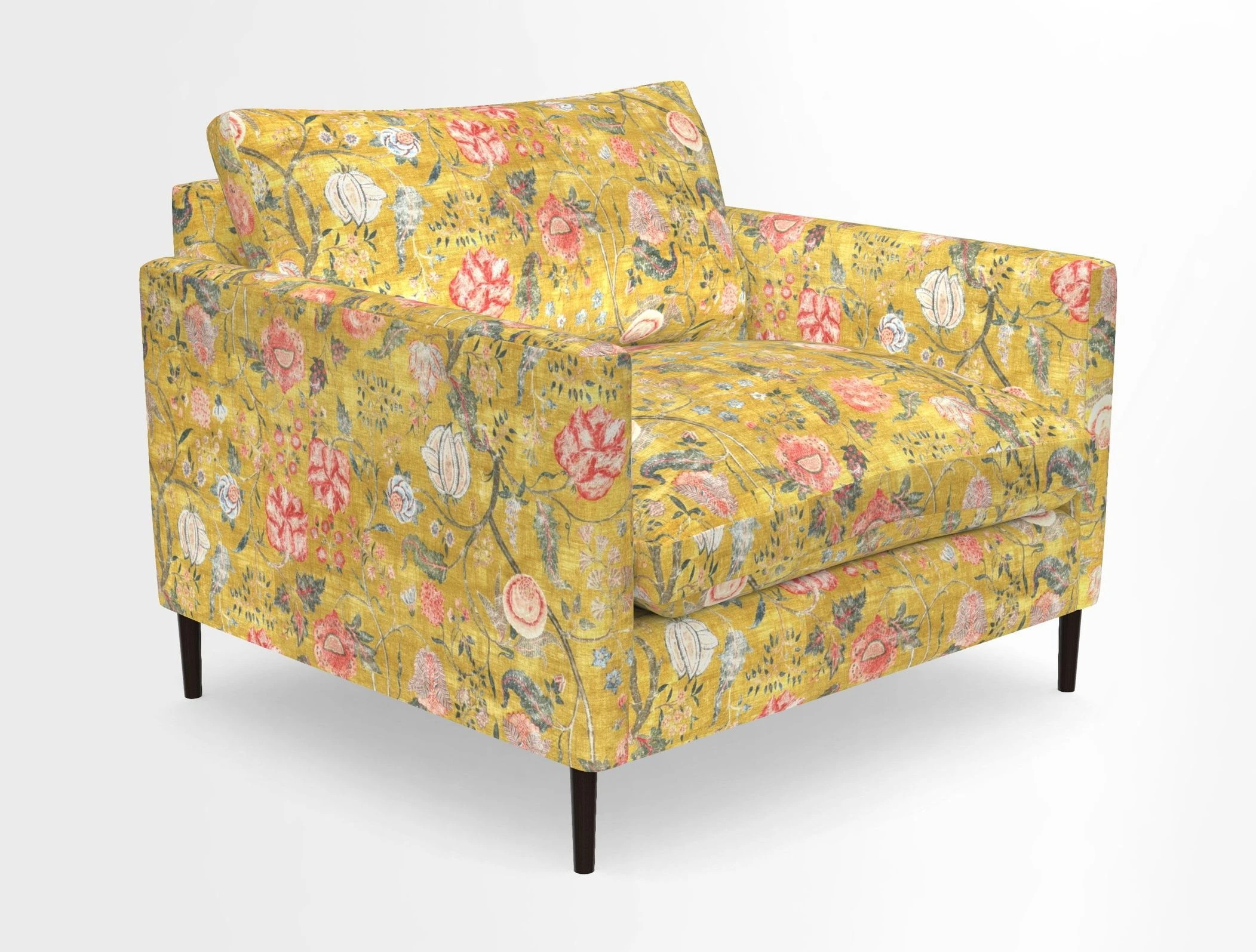 Heyshott Snuggler in Two Tone Plain Biscuit. Loose cover option available