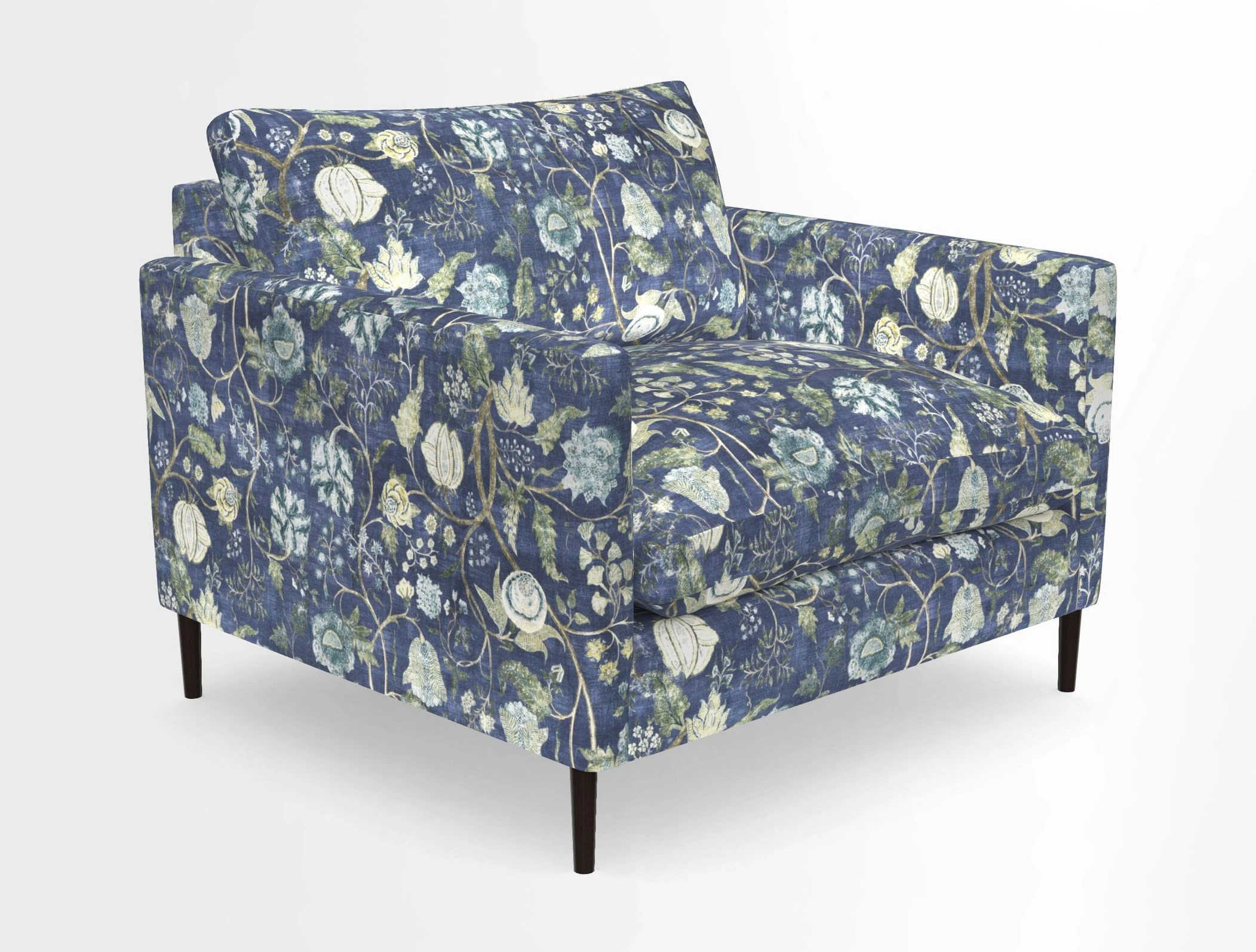 Heyshott Snuggler in Two Tone Plain Biscuit. Loose cover option available