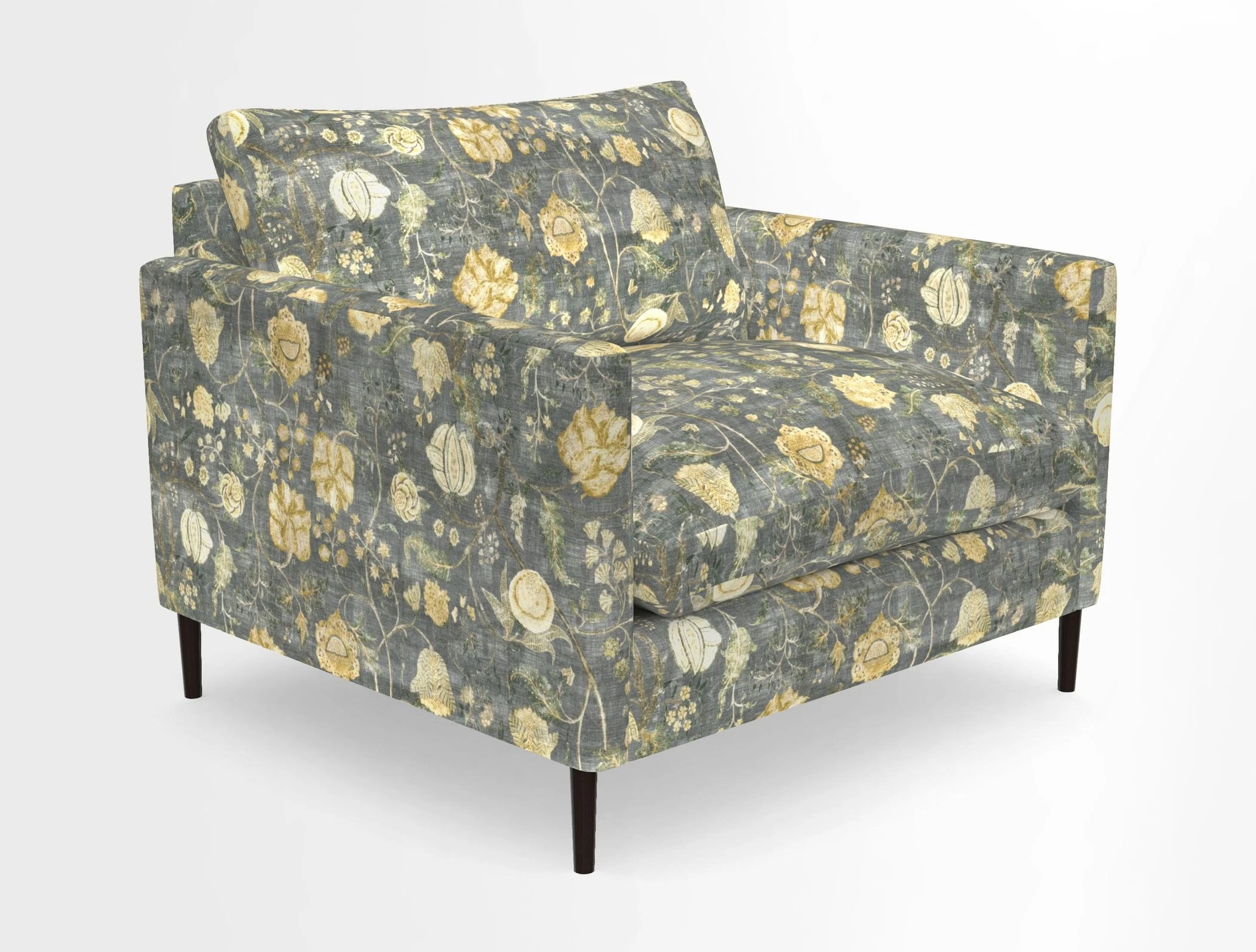 Heyshott Snuggler in Two Tone Plain Biscuit. Loose cover option available