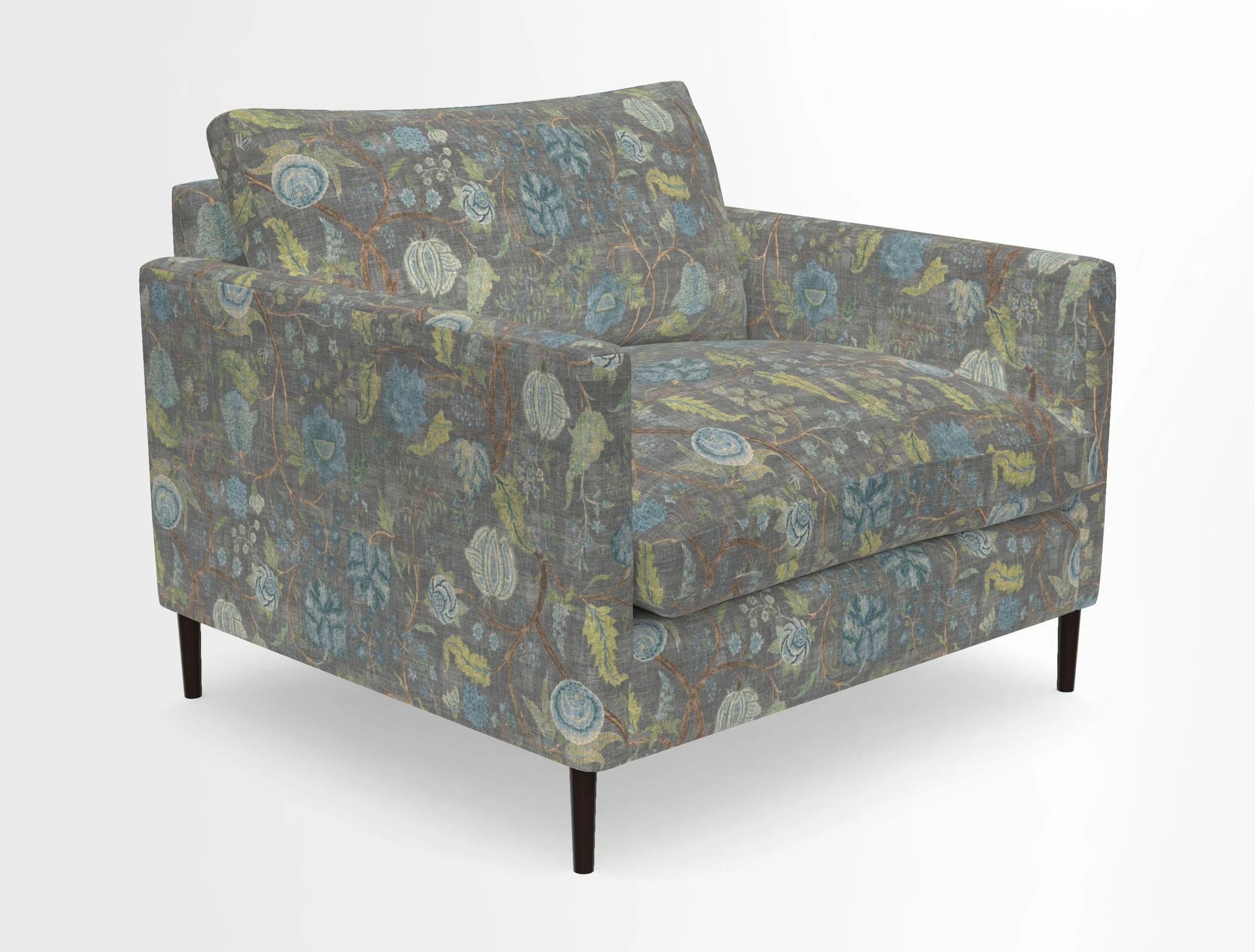 Heyshott Snuggler in Two Tone Plain Biscuit. Loose cover option available