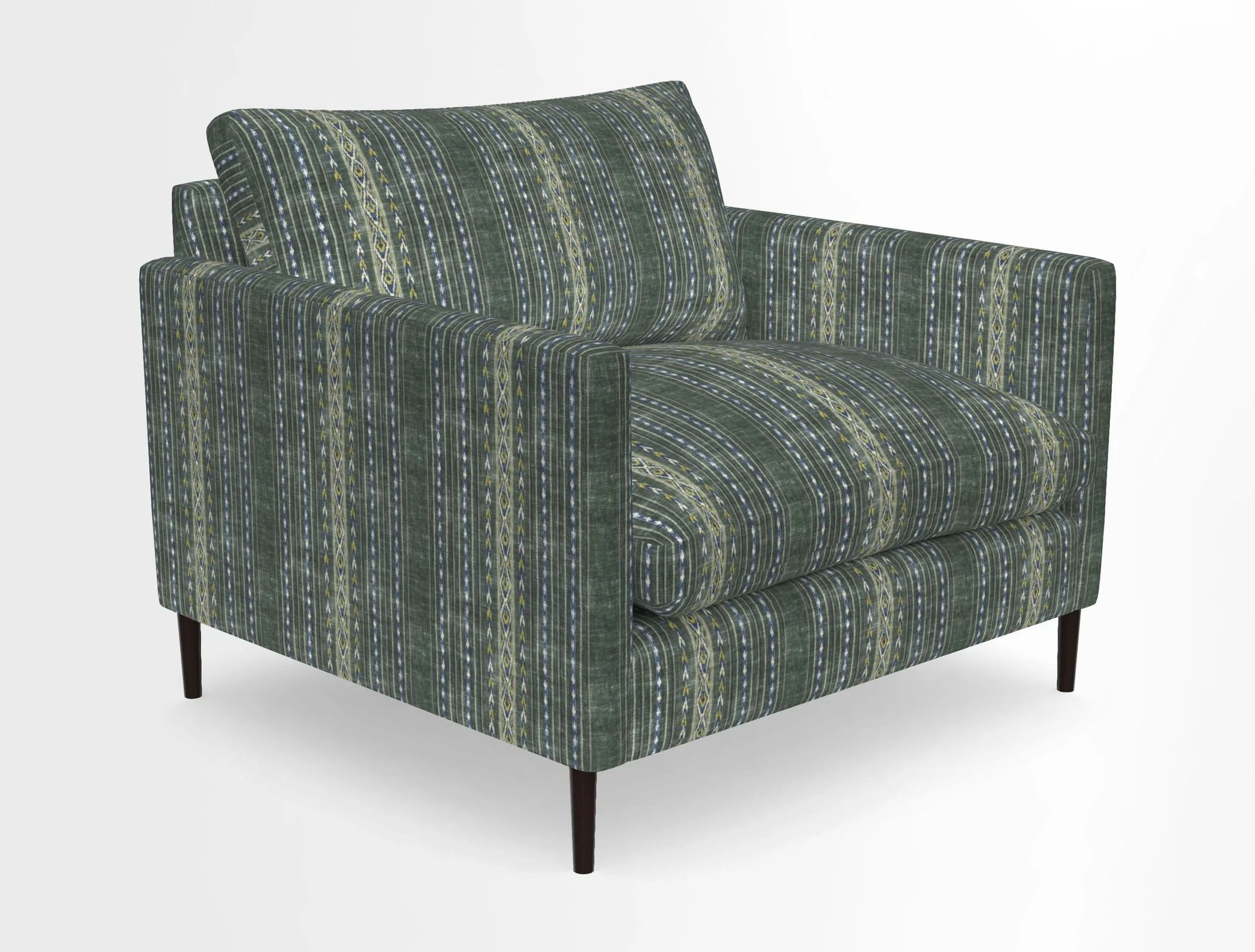 Heyshott Snuggler in Two Tone Plain Biscuit. Loose cover option available