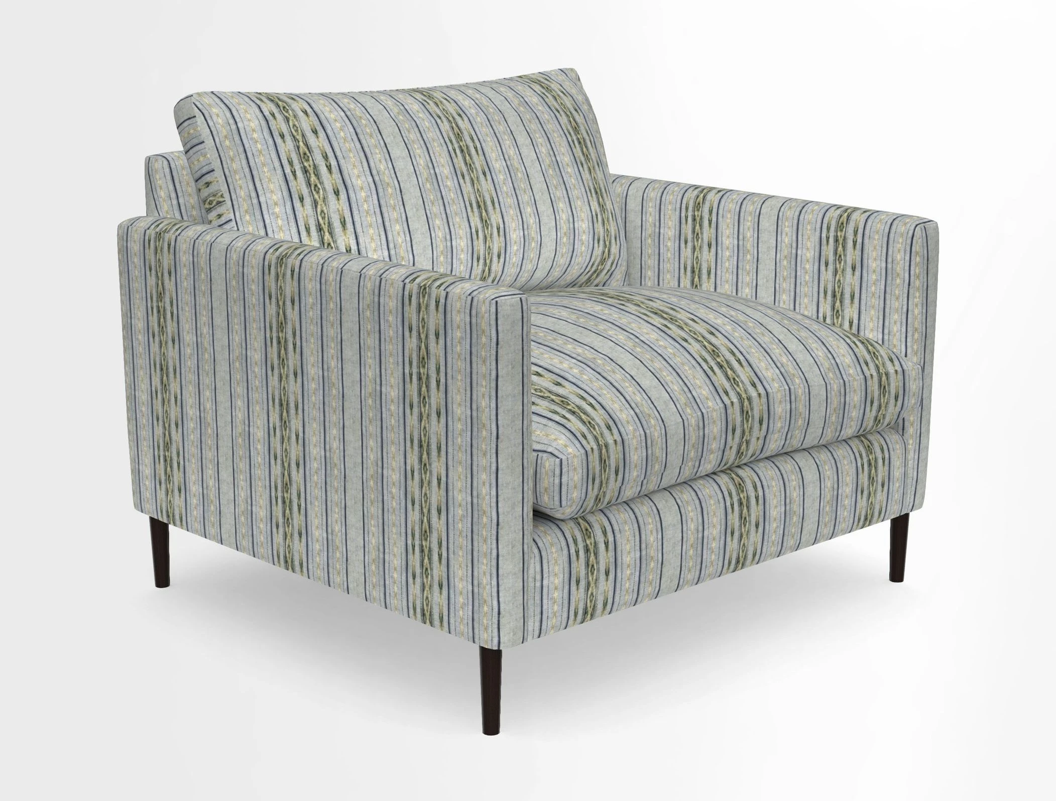 Heyshott Snuggler in Two Tone Plain Biscuit. Loose cover option available