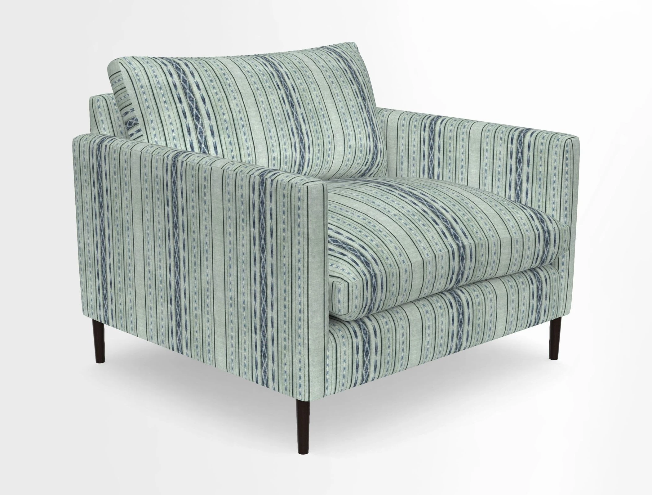Heyshott Snuggler in Two Tone Plain Biscuit. Loose cover option available