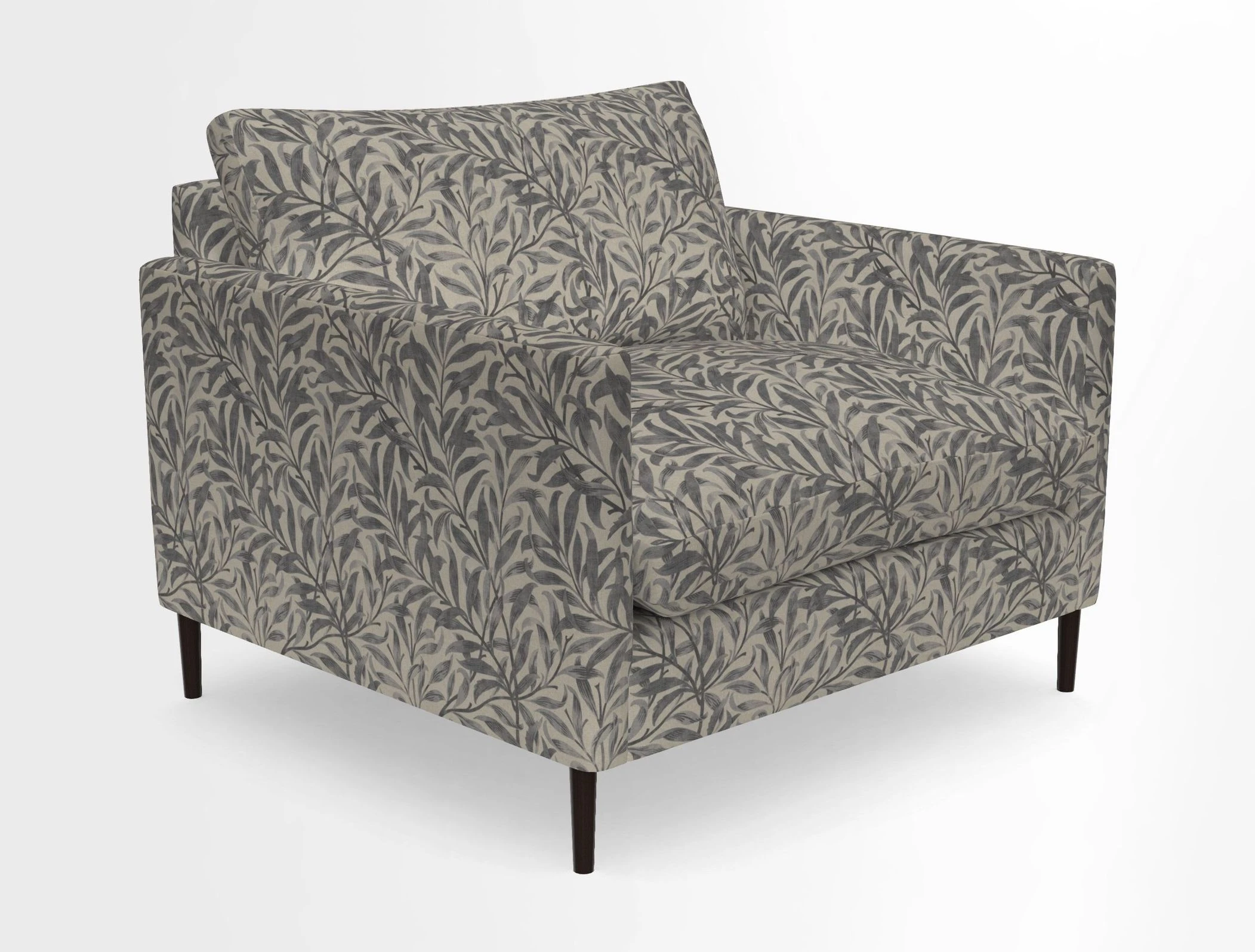 Heyshott Snuggler in Two Tone Plain Biscuit. Loose cover option available