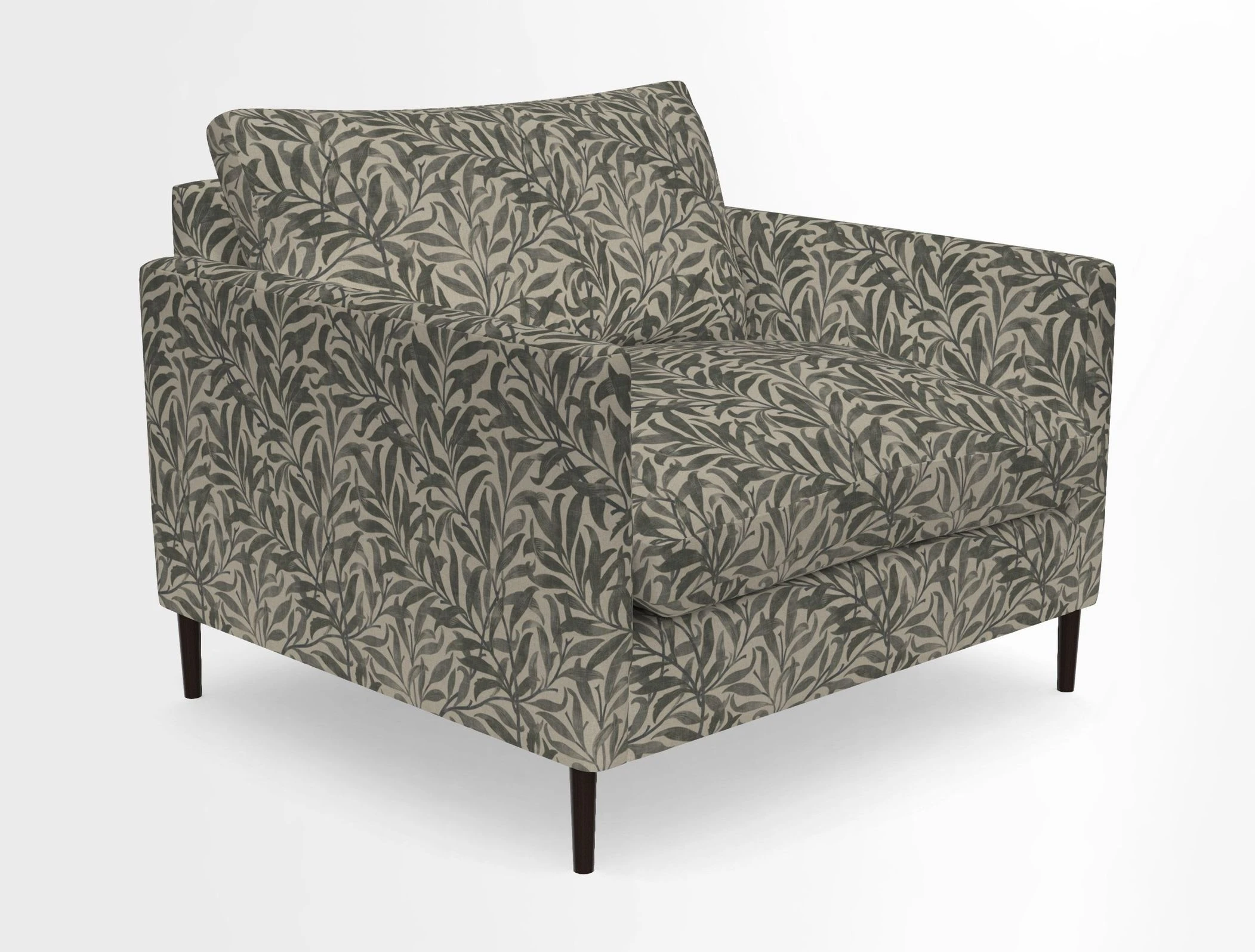 Heyshott Snuggler in Two Tone Plain Biscuit. Loose cover option available