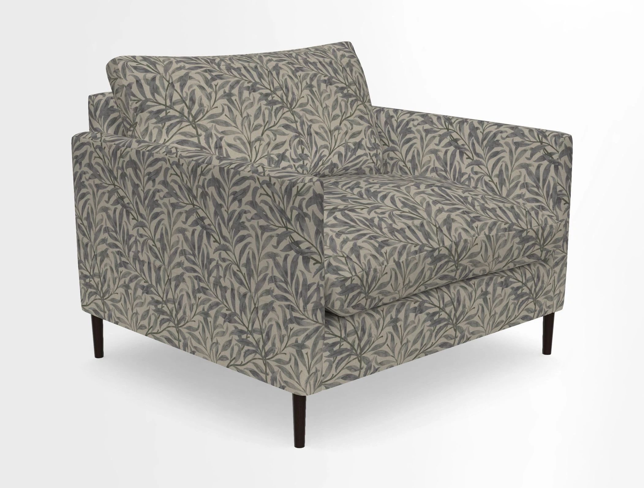 Heyshott Snuggler in Two Tone Plain Biscuit. Loose cover option available