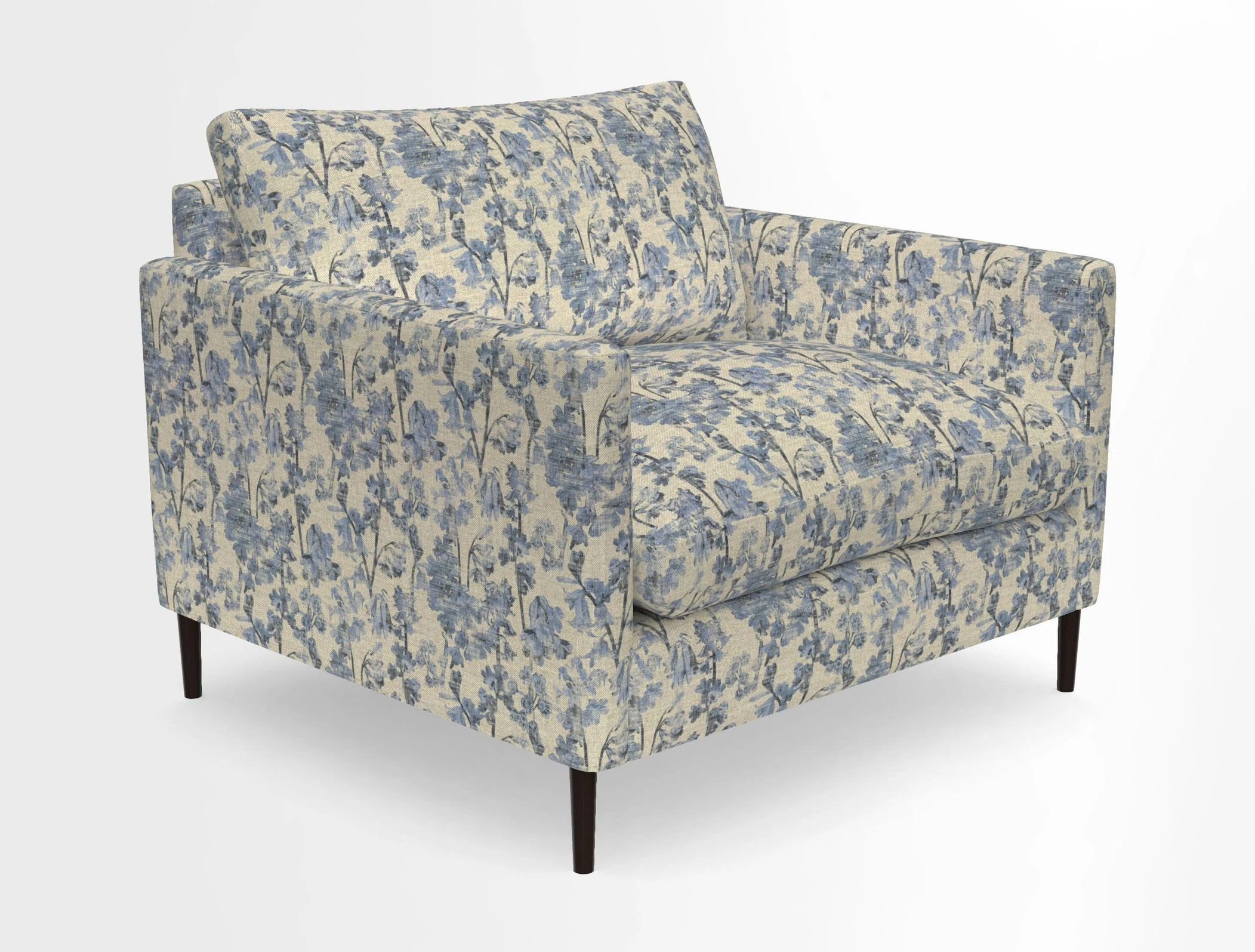 Heyshott Snuggler in Two Tone Plain Biscuit. Loose cover option available