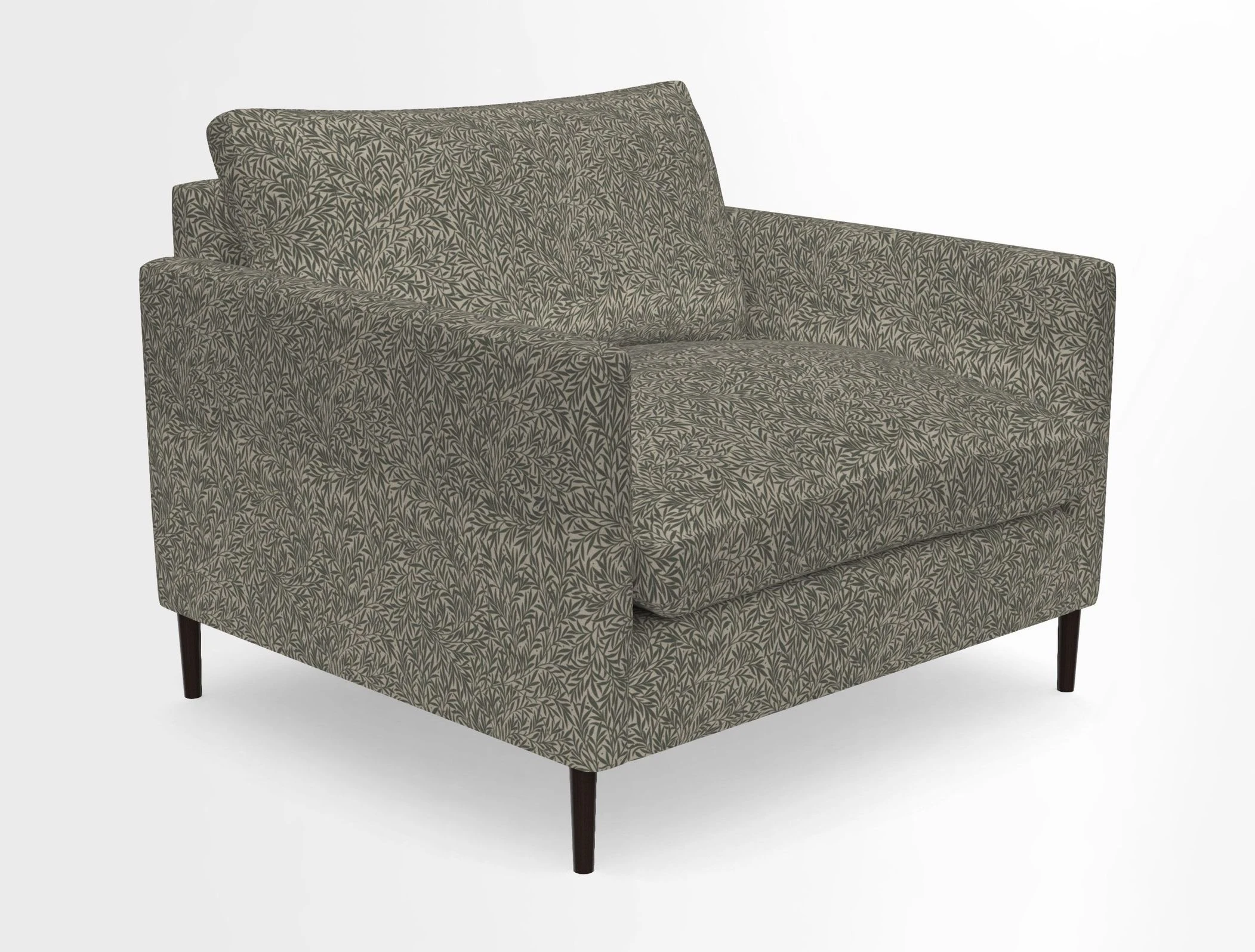 Heyshott Snuggler in Two Tone Plain Biscuit. Loose cover option available