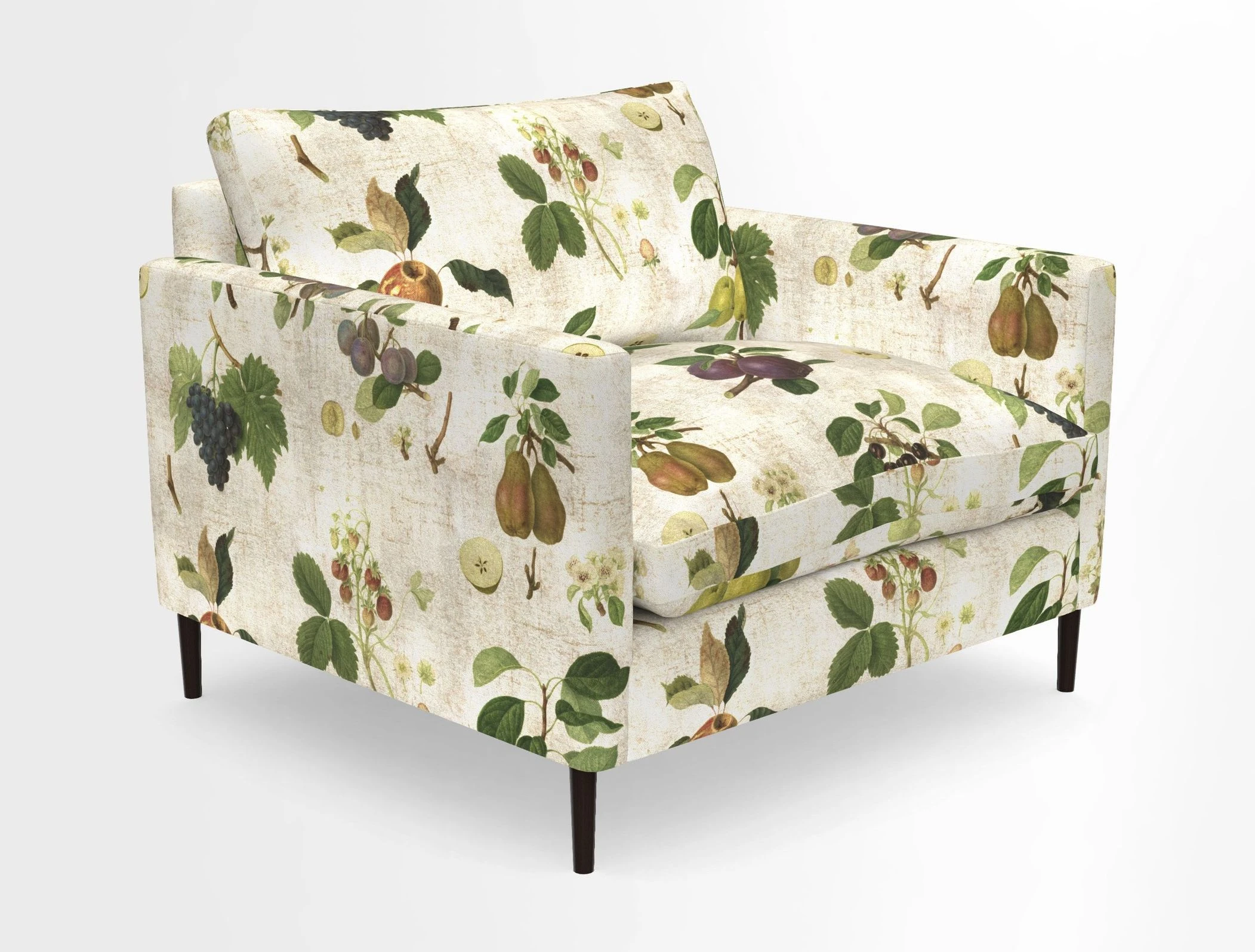 Heyshott Snuggler in Two Tone Plain Biscuit. Loose cover option available