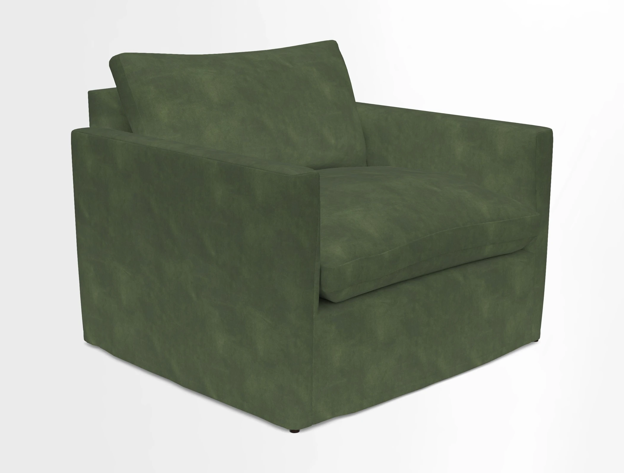 Heyshott Snuggler in Two Tone Plain Biscuit. Loose cover option available