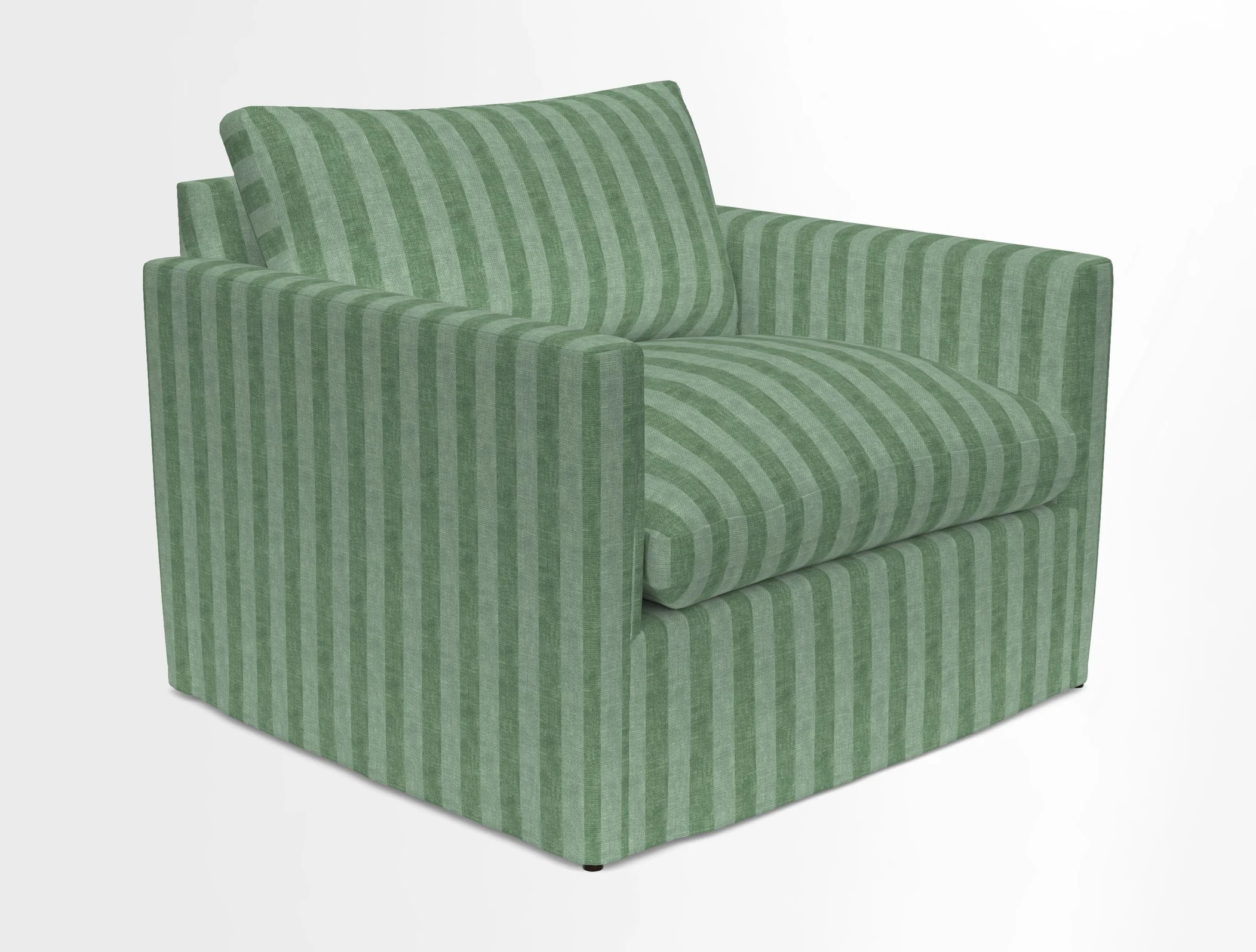 Heyshott Snuggler in Two Tone Plain Biscuit. Loose cover option available
