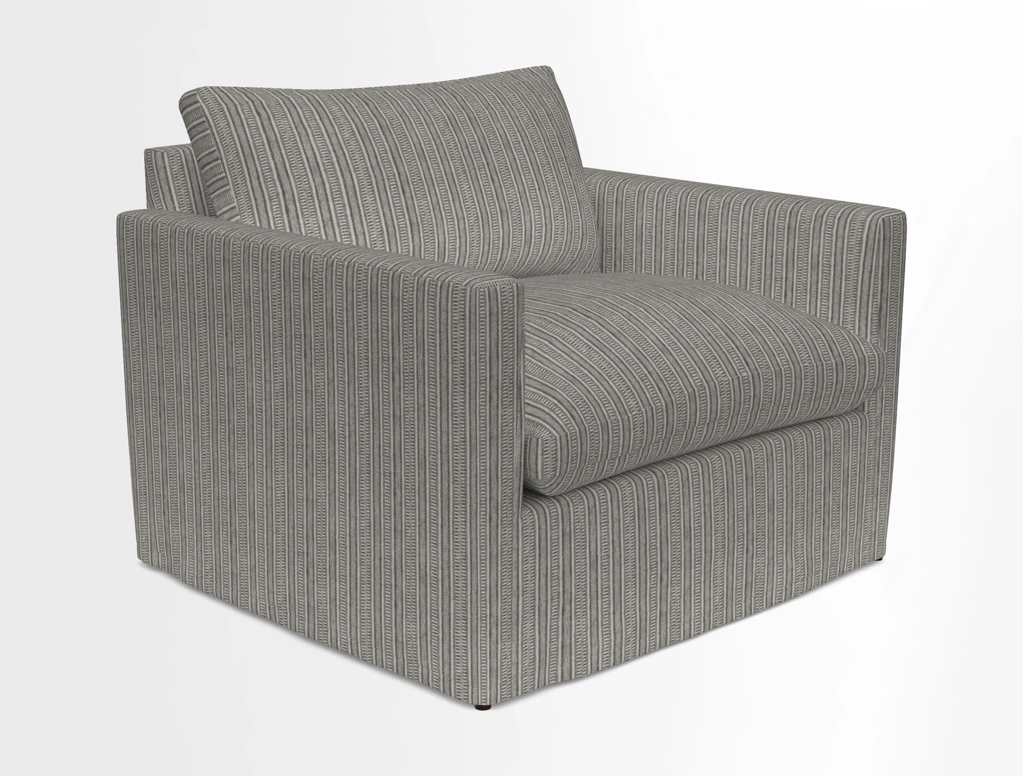 Heyshott Snuggler in Two Tone Plain Biscuit. Loose cover option available