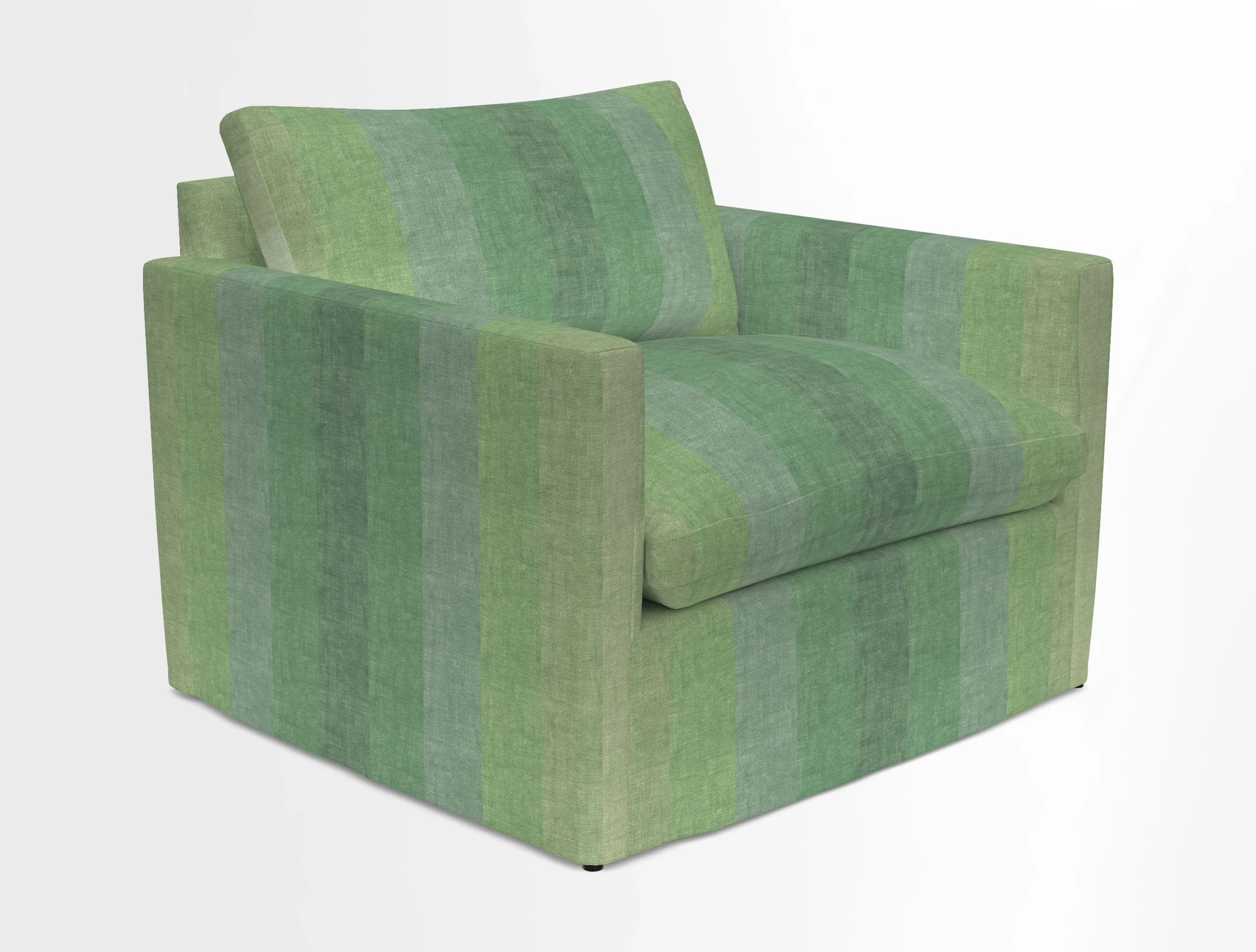 Heyshott Snuggler in Two Tone Plain Biscuit. Loose cover option available