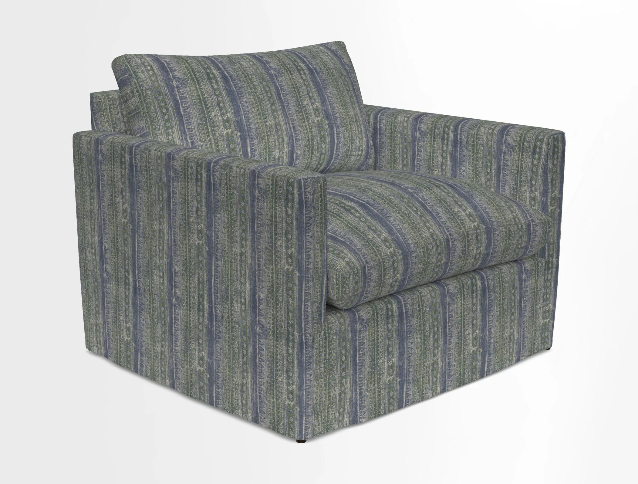 Heyshott Snuggler in Two Tone Plain Biscuit. Loose cover option available