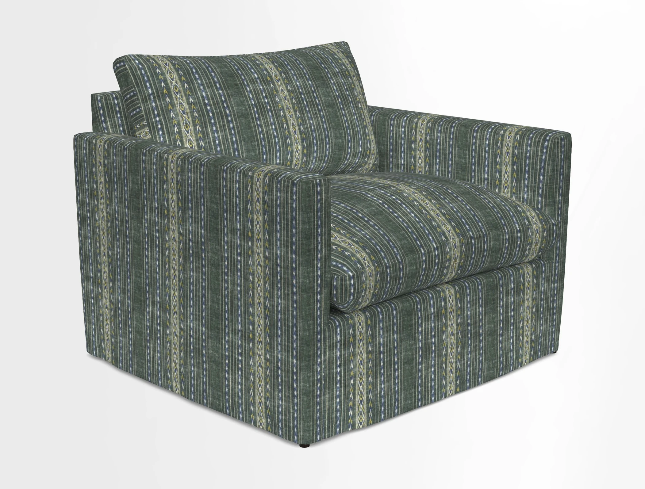 Heyshott Snuggler in Two Tone Plain Biscuit. Loose cover option available