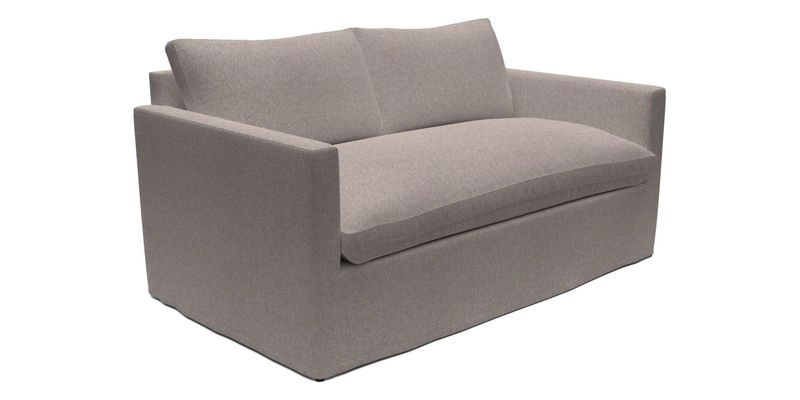 Heyshott 2.5 Seater Sofa in Two Tone Plain Biscuit. Loose cover option available