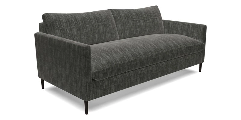 Heyshott 3 Seater Sofa in Two Tone Plain Biscuit. Loose cover option available