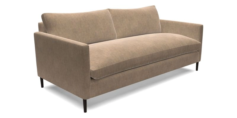 Heyshott 3 Seater Sofa in Two Tone Plain Biscuit. Loose cover option available