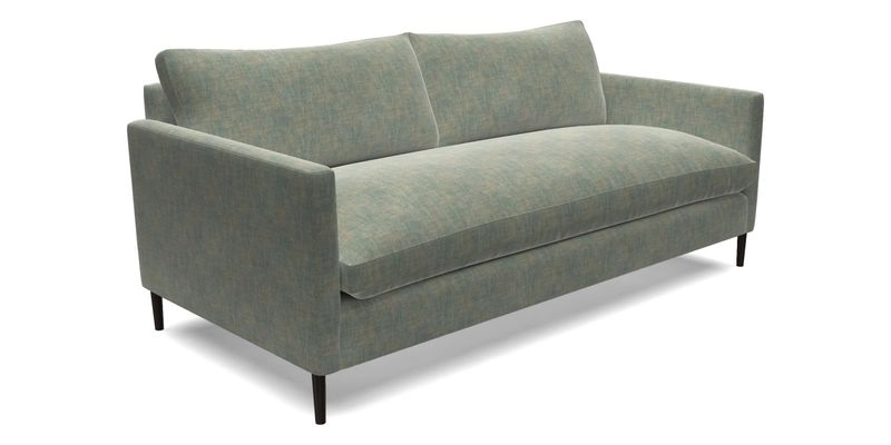 Heyshott 3 Seater Sofa in Two Tone Plain Biscuit. Loose cover option available