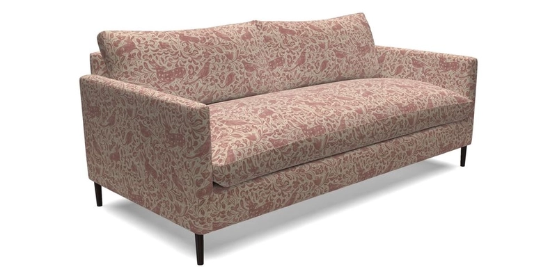 Heyshott 3 Seater Sofa in Two Tone Plain Biscuit