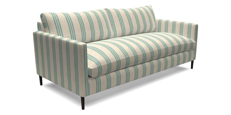 Heyshott 3 Seater Sofa in Two Tone Plain Biscuit