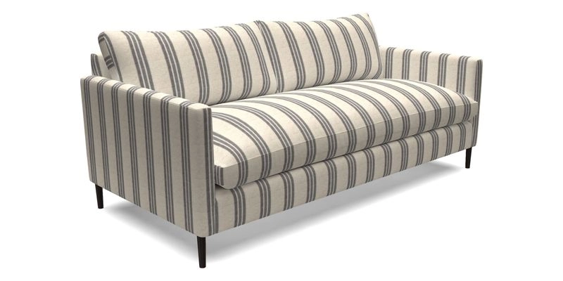 Heyshott 3 Seater Sofa in Two Tone Plain Biscuit