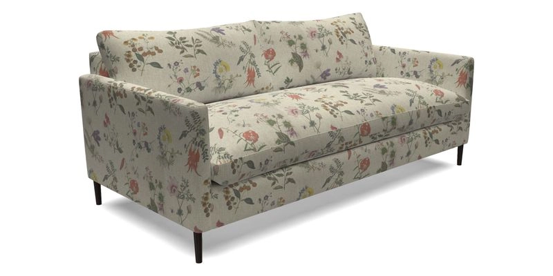 Heyshott 3 Seater Sofa in Two Tone Plain Biscuit. Loose cover option available