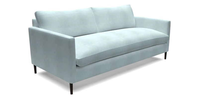 Heyshott 3 Seater Sofa in Two Tone Plain Biscuit