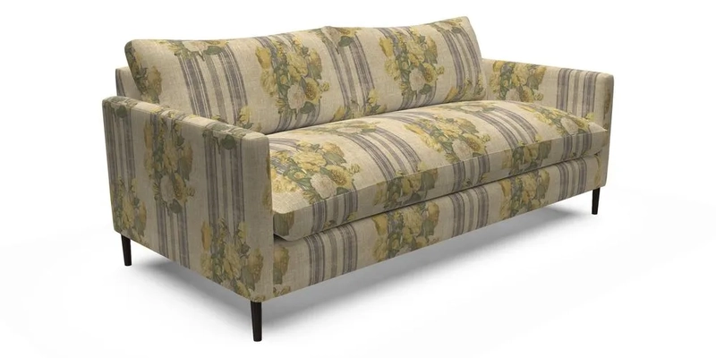 Heyshott 3 Seater Sofa in Two Tone Plain Biscuit. Loose cover option available