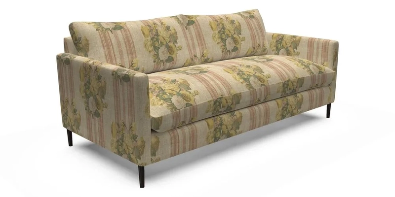 Heyshott 3 Seater Sofa in Two Tone Plain Biscuit. Loose cover option available