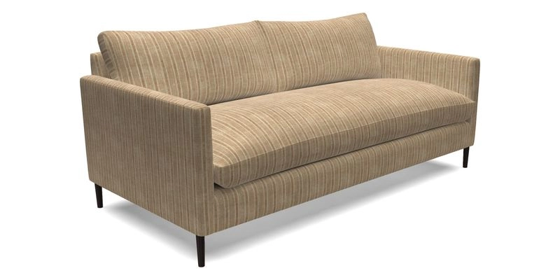 Heyshott 3 Seater Sofa in Two Tone Plain Biscuit