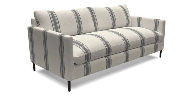 Heyshott 3 Seater Sofa in Two Tone Plain Biscuit. Loose cover option available