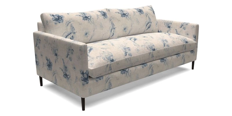 Heyshott 3 Seater Sofa in Two Tone Plain Biscuit