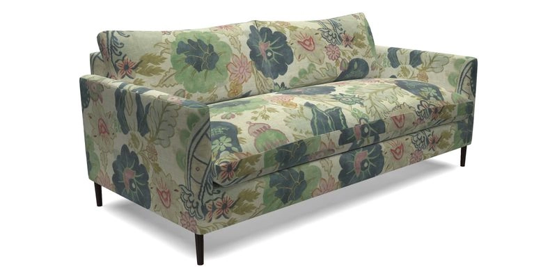 Heyshott 3 Seater Sofa in Two Tone Plain Biscuit