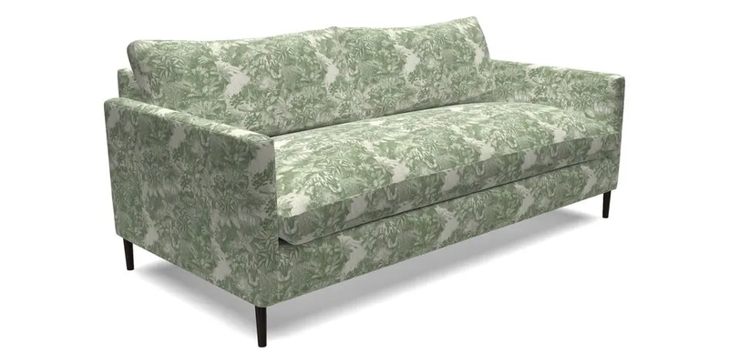 Heyshott 3 Seater Sofa in Two Tone Plain Biscuit. Loose cover option available