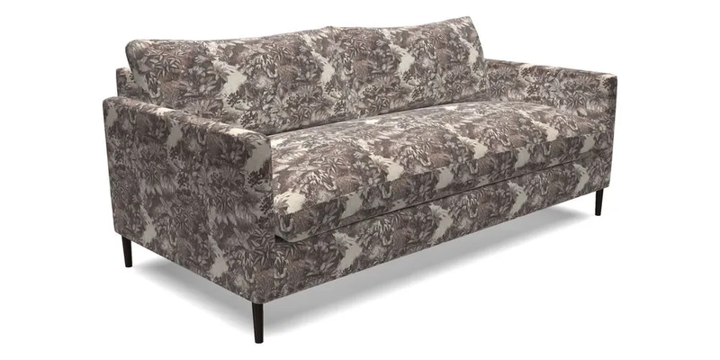 Heyshott 3 Seater Sofa in Two Tone Plain Biscuit