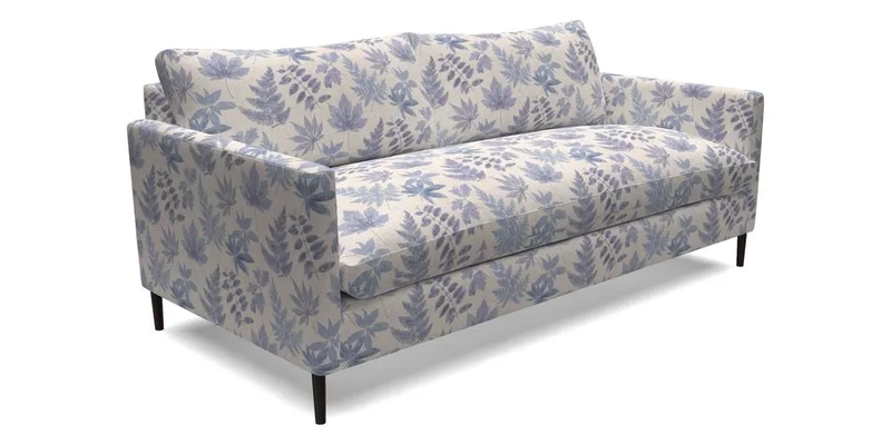 Heyshott 3 Seater Sofa in Two Tone Plain Biscuit. Loose cover option available