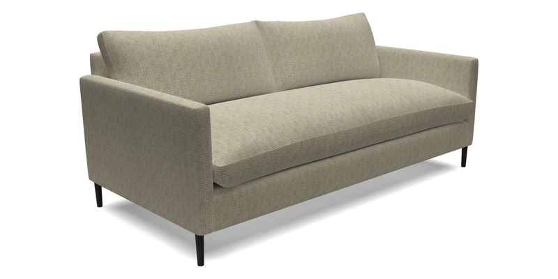 Heyshott 3 Seater Sofa in Two Tone Plain Biscuit. Loose cover option available