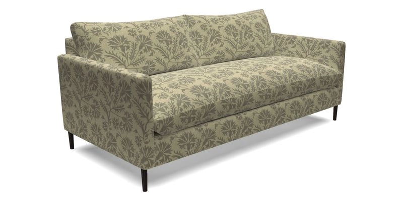 Heyshott 3 Seater Sofa in Two Tone Plain Biscuit. Loose cover option available