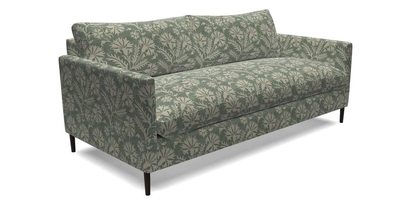 Heyshott 3 Seater Sofa in Two Tone Plain Biscuit