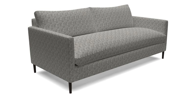 Heyshott 3 Seater Sofa in Two Tone Plain Biscuit. Loose cover option available