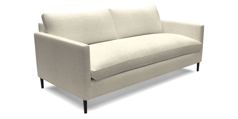 Heyshott 3 Seater Sofa in Two Tone Plain Biscuit. Loose cover option available
