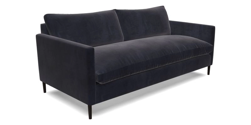 Heyshott 3 Seater Sofa in Two Tone Plain Biscuit